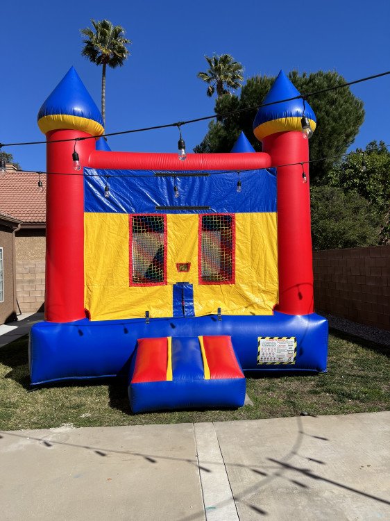 Primary Color Jumper Castle Fontana CA